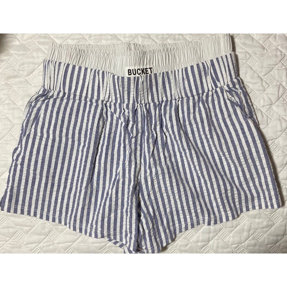 BUCKETLIST shorts womens size small boxer shorts casual double elastic waist NEW